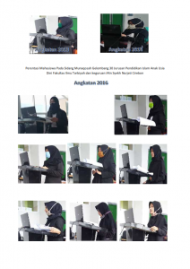 Jurusan Pendidikan Islam Anak Usia Dini Fakultas Ilmu Tarbiyah dan Keguruan IAIN Syekh Nurjati Cirebon Mengadakan Sidang Munaqosah Gelombang 30 