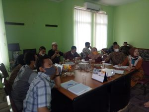 Jurusan AFI Mengikuti Rapat Pengkodean Mata kuliahdi LPM IAIN Syekh Nurjati Cirebon
