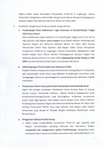 Surat Edaran Rektor Tentang Memperpanjang Masa Kerja di Rumah di Lingkungan IAIN Syekh Nurjati Cirebon