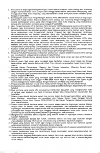 Surat Edaran Rektor Tentang Memperpanjang Masa Kerja di Rumah di Lingkungan IAIN Syekh Nurjati Cirebon 
