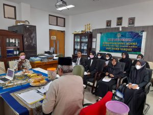 Pelaksanaan Ujian Munaqosyah Gel. V Jurusan Aqidah dan Filsafat Islam (AFI)