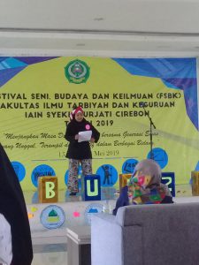 Kegiatan Festival Seni, Budaya Dan Keilmuan (FSBK) Fakultas Ilmu Tarbiyah Dan Keguruan IAIN Syekh Nurjati Cirebon Tahun 2019