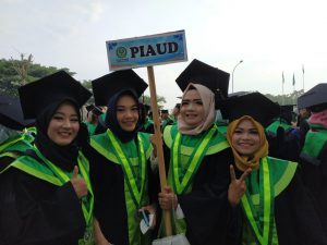 Wisuda Sarjana IAIN Syekh Nurjati Cirebon ke XIX Termasuk didalamnya Jurusan Pendidikan Islam Anak Usia Dini Fakultas Ilmu Tarbiyah dan Keguruan