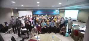 Foto Bersama Usai Kegiatan Worshop Pelatihan Website Untuk Tenaga Kependidikan di Lingkungan IAIN Syekh Nurjati Cirebon.
