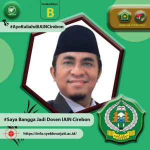Dr. H. Ahmad Yani, M. Ag. - Dosen Jurusan Jurusan Pendidikan Islam Anak Usia Dini Fakultas Ilmu Tarbiyah dan Keguruan Institut Agama Islam Negeri (IAIN) Syekh Nurjati Cirebon.