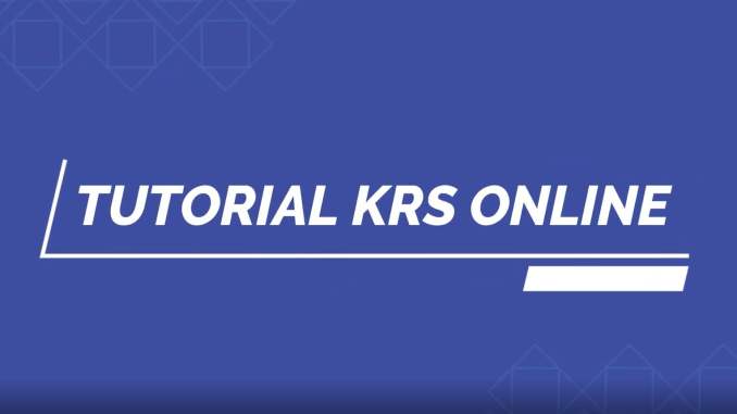 PORTAL AKADEMIK_ TUTORIAL KRS ONLINE MAHASISWA SEMESTER 1 ANGKATAN 2022