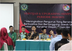 Serah Terima Jabatan Ketua Umum Himpunan Mahasiswa Jurusan Pendidikan Islam Anak Usia Dini Fakultas Ilmu Tarbiyah Dan Keguruan IAIN Syekh Nurjati Cirebon Periode 2019/2020 