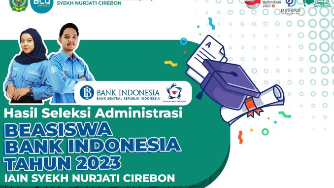 Hasil Seleksi Administrasi Beasiswa Bank Indonesia Tahun 2023 IAIN Syekh Nurjati Cirebon