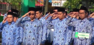 Upacara Peringatan Hari Lahirnya Pancasila di Lingkungan IAIN Syekh Nurjati Cirebon