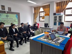 Pelaksanaan Ujian Munaqosyah Gel. VI Jurusan AFI