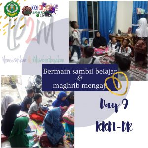 Hari ke 9 KKN-DR Kegiatan Belajar Mengenal Anggota Tubuh dan Fungsinya, Serta Berlatih Dengan Mencocokkan Dengan Beberapa Barang Yang Sesuai Bersama Fanny Rahmawati Mahasiswa Jurusan Pendidikan Islam Anak Usia Dini fakultas Ilmu Tarbiyah dan Keguruan IAIN Syekh Nurjati Cirebon