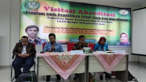 Sambutan Dr. H. Ilman Nafi’a, M. Ag. Dekan Fakultas Ilmu Tarbiyah dan Keguruan Institut Agama Islam Negeri Syekh Nurjati Cirebon