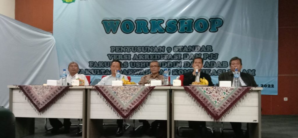 Jurusan AFI Mengikuti Workshop Penyusunan Akreditasi 9 Standar