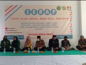 Kegiatan Serah Terima Jabatan, Rapat Kerja dan Upgrading Himpunan Mahasiswa Jurusan Pendidikan Islam Anak Usia Dini.