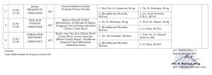 JADWAL MUNAQOSYAH GEL. II