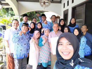 Silaturahmi Jurusan Pendidikan Islam Anak Usia Dini (PIAUD) ke Dosen Purna Bakti IAIN Syekh Nurjati Cirebon