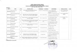 JADWAL SEMINAR PROPOSAL SKRIPSI GEL. III