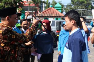 Pelepasan Peserta Kuliah Kerja Nyata Mahasiswa IAIN Syekh Nurjati Cirebon