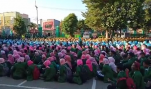 Kegiatan Pengenalan Budaya Akademik dan Kemahasiswaan (PBAK).