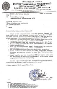 PENGUMUMAN UTS GENAP