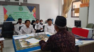 PELAKSANAAN UJIAN KOMPREHENSIF GEL. XIII JURUSAN AQIDAH DAN FILSAFAT ISLAM FAKULTAS USHULUDDIN DAN ADAB  IAIN SYEKH NURJATI CIREBON