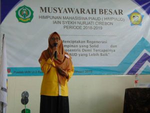 Musyawarah Besar Himpunan Mahasiswa Jurusan Pendidikan Islam Anak Usia Dini