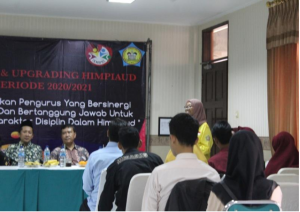 Serah Terima Jabatan Ketua Umum Himpunan Mahasiswa Jurusan Pendidikan Islam Anak Usia Dini Fakultas Ilmu Tarbiyah Dan Keguruan IAIN Syekh Nurjati Cirebon Periode 2019/2020 