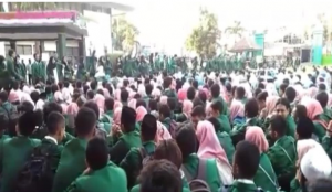 Kegiatan Pengenalan Budaya Akademik dan Kemahasiswaan (PBAK).