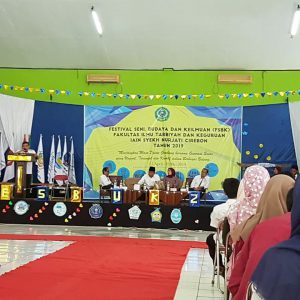 Kegiatan Festival Seni, Budaya Dan Keilmuan (FSBK) Fakultas Ilmu Tarbiyah Dan Keguruan Iain Syekh Nurjati Cirebon Tahun 2019. 