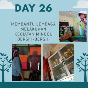 Hari ke 26 KKN-DR Kegiatan Kebersihan Lingkungan Bersama Ika Rahayu Mahasiswa Jurusan Pendidikan Islam Anak Usia Dini Fakultas Ilmu Tarbiyah dan Keguruan IAIN Syekh Nurjati Cirebon.