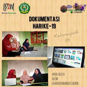 Hari ke 19 KKN-DR Kegiatan Evaluasi dan Diskusi Tentang Rencana Pembelajaran Bersama Iim Nurhalimah Mahasiswa Jurusan Pendidikan Islam Anak Usia Dini Fakultas Ilmu Tarbiyah dan Keguruan IAIN Syekh Nurjati Cirebon