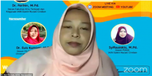 Dr. Euis Kurniati, M.Pd. . (Dosen PG PAUD dan PAUD SPS Universitas Pendidikan Indonesia) Narasumber Web Seminar Nasional Jurusan Pendidikan Islam Anak Usia Dini
