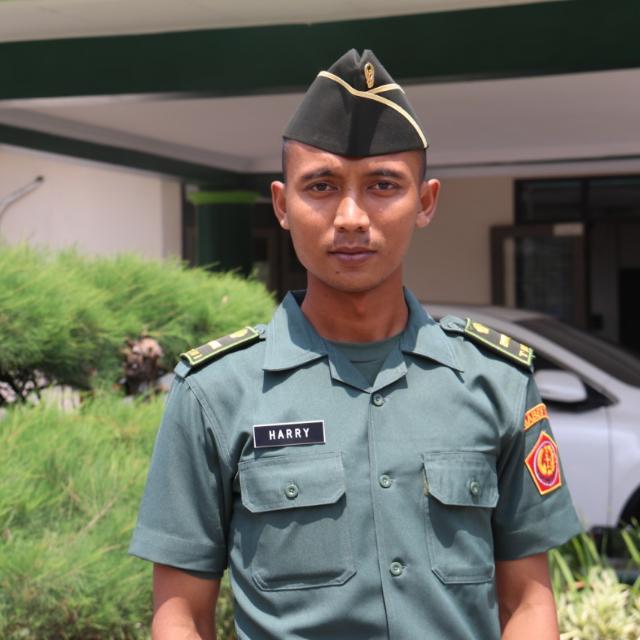 Letda Harry, Alumni Filsafat Agama yang Sukses Meniti Karier di Dunia Militer
