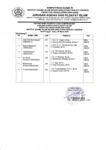 Jadwal Kompre Gel. X