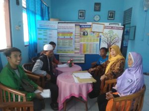 Bersama Mahasiswa IAIN Syekh Nurjati Cirebon Peserta KKN Kepala Desa Kembali Mensosialisasi Gerakan Kembali Bersekolah