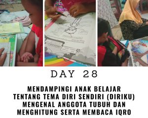 Hari ke 28 KKN-DR Kegiatan Belajar Tema dan Mengaji Anak-Anak Bersama Ika Rahayu Mahasiswa Jurusan Pendidikan Islam Anak Usia Dini Fakultas Ilmu Tarbiyah dan Keguruan IAIN Syekh Nurjati Cirebon.