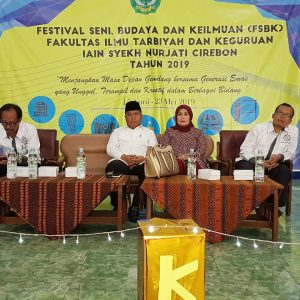 Kegiatan Festival Seni, Budaya Dan Keilmuan (FSBK) Fakultas Ilmu Tarbiyah Dan Keguruan Iain Syekh Nurjati Cirebon Tahun 2019. 