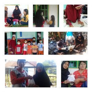 Hari ke 30 KKN-DR Kegiatan Pemotonga Hewan Qurban dan Pembagian Hewan Qurban kepada Masyarakat Bersama Indah Amalia Mahasiswa Jurusan Pendidikan Islam Anak Usia Dini Fakultas Ilmu Tarbiyah dan Keguruan IAIN Syekh Nurjati Cirebon.