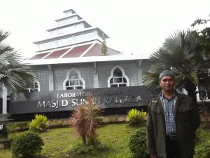 Foto di Depan Masjid Sunan Kalijaga Yogyakarta.